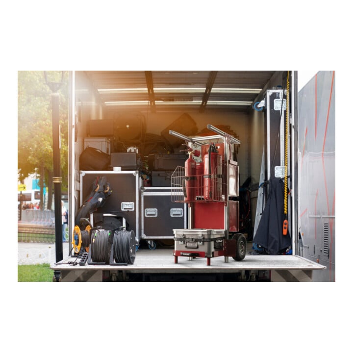 Munk SafeCaddy® "Brandschutz" mit Beladung