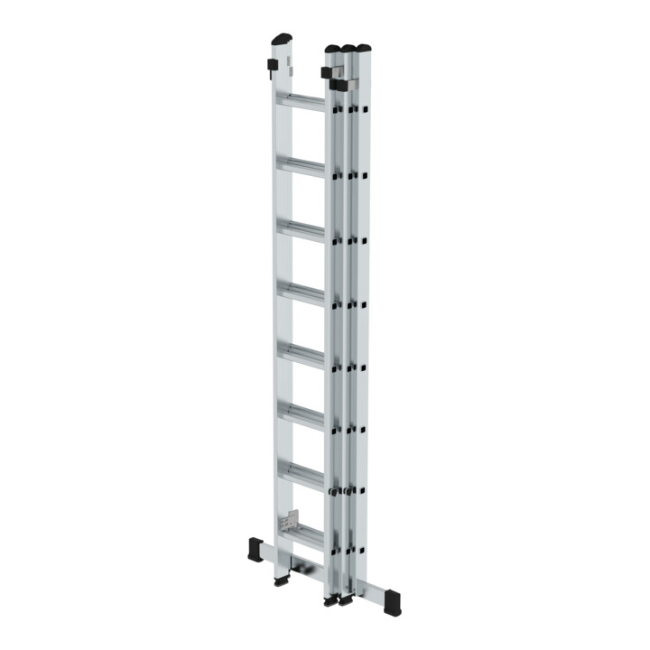 MUNK Schiebeleiter Standard Traverse 3x8 Sprossen