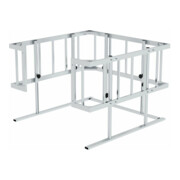 MUNK Schutzkorb eckig mit absenkbarer Fußleiste