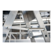Munk Sicherheits-Stufen-Stehleiter 2x3 Stufen-5