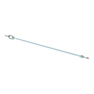 MUNK Sicherungsseil mit Karabinerhaken 1.050mm