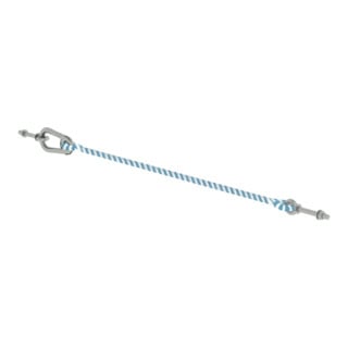 MUNK Sicherungsseil mit Karabinerhaken 650mm