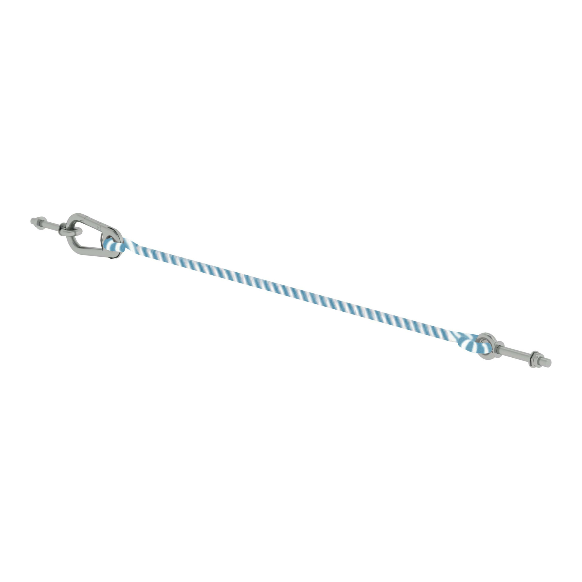 MUNK Sicherungsseil mit Karabinerhaken 650mm