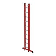 Munk Sprossen-Schiebeleiter 2-teilig GFK/Alu mit nivello®-Traverse 2x10 Sprossen-3