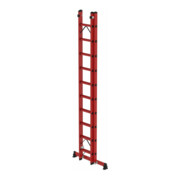 Munk Sprossen-Schiebeleiter 2-teilig GFK mit nivello® Traverse 2x10 Sprossen-3