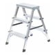MUNK Standard-Stehleiter beidseitig begehbar-1