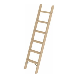 MUNK Stufen-Anlegeleiter Holz ohne Traverse 8 Stufen