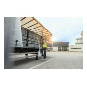 Munk Stufen-Anlegeleiter LKW 5 Stufen, inkl. Magnet-Montagesatz inkl. Ausstiegsholm links-2