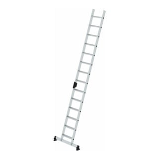 Munk Stufen-Anlegeleiter mit nivello®-Traverse 14 Stufen