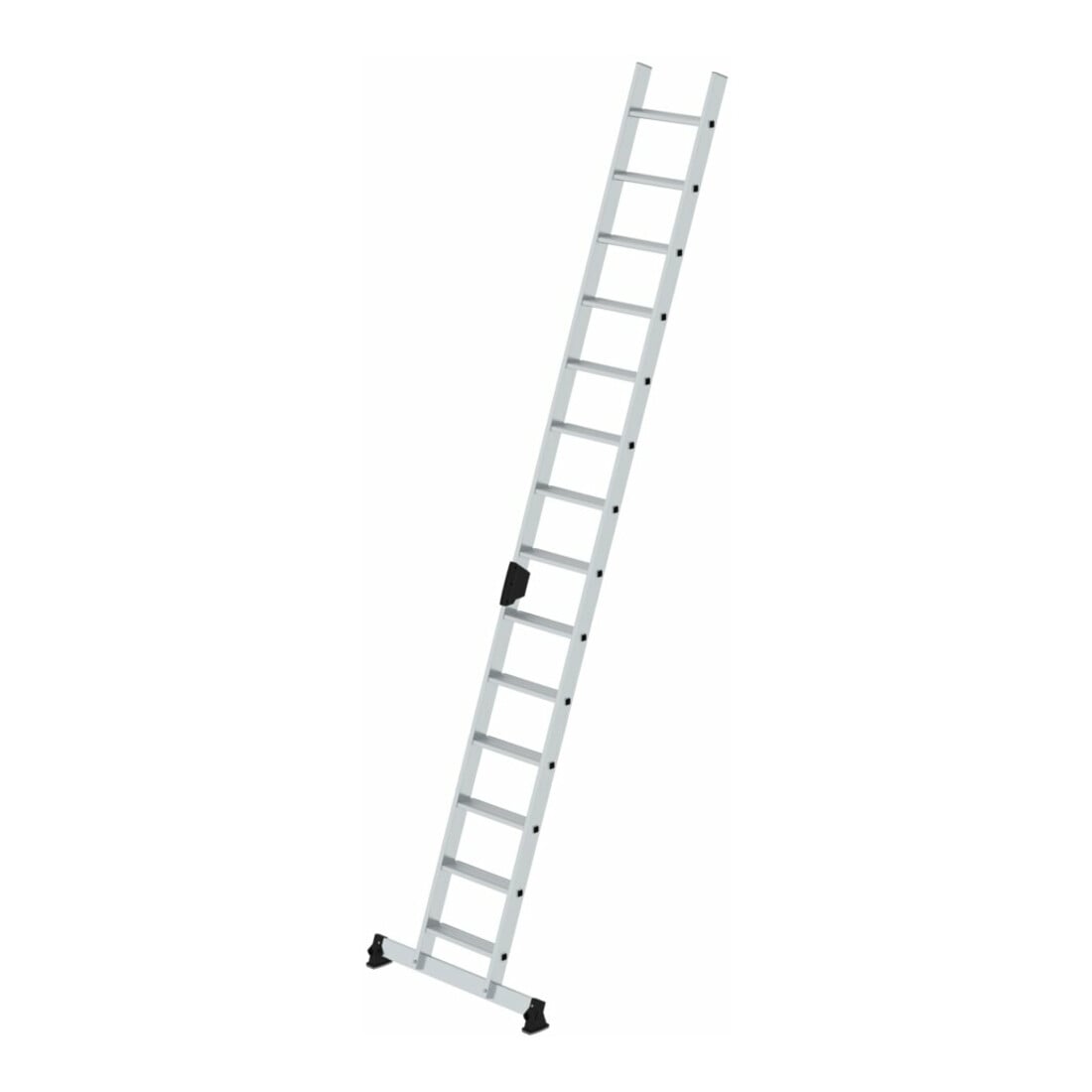 Munk Stufen-Anlegeleiter mit nivello®-Traverse 14 Stufen