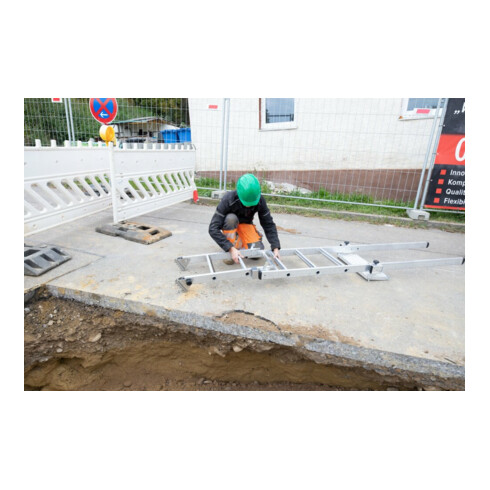 Munk Stufen-Baugrubenleiter-Einsteckteil 2 Stufen