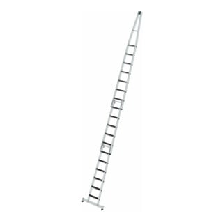 Munk Stufen-Glasreinigerleiter-Satz mit nivello®-Traverse und clip-step R13 3-teilig