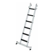 MUNK Stufen-Glasreinigerleiter Unterteil nivello-Traverse& clip-step R 13 6 Stufen