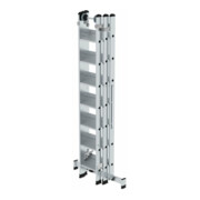 MUNK Stufen-Mehrzweckleiter 3-teilig mit nivello®-Traverse-2