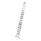 MUNK Stufen-Mehrzweckleiter 3-teilig mit nivello®-Traverse und clip-step R13-2