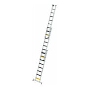 MUNK Stufen-Mehrzweckleiter 3-teilig mit nivello®-Traverse und clip-step R13 3x8 Stufen-4