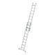 Munk Stufen-Schiebeleiter 2-teilig mit nivello®-Traverse 2x9 Stufen-3