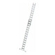 Munk Stufen-Schiebeleiter 2-teilig mit nivello®-Traverse und clip-step R13 1x14 + 1x10-3