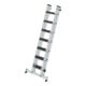 Munk Stufen-Schiebeleiter 2-teilig mit nivello®-Traverse und clip-step R13 2x7-1
