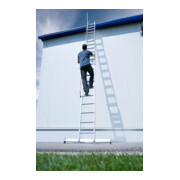 MUNK Stufen-Seilzugleiter 2-teilig mit Handlauf und Ausstiegsholm 2x12 Stufen-3