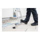 MUNK Stufen-Seilzugleiter 2-teilig mit nivello® Traverse 2x12 Stufen