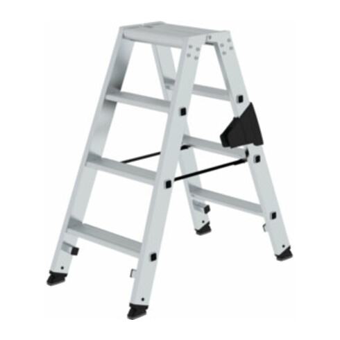 Munk Stufen-Stehleiter beidseitig begehbar steckbar 2x4 Stufen