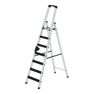MUNK Stufen-Stehleiter einseitig begehbar mit clip-step relax