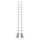 MUNK Stufen-Teleskopleiter Prime Line 13 Stufen