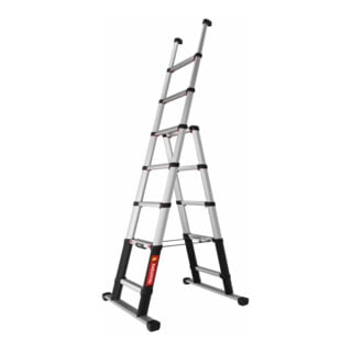 MUNK Teleskop-Kombileiter (Combi Line) 5+2 Stufen