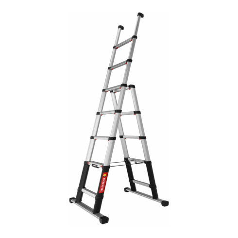 MUNK Teleskop-Kombileiter (Combi Line) 5+2 Stufen
