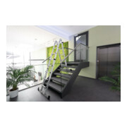 MUNK Teleskopleiter mit Traverse 4x3 Sprossen-2