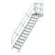 Munk Treppen-Modul Aluminium geriffelt 13 Stufen-1