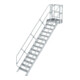 Munk Treppen-Modul Aluminium geriffelt 14 Stufen-1