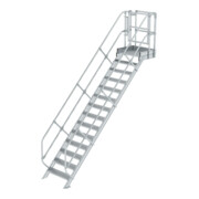 Munk Treppen-Modul Aluminium geriffelt 14 Stufen