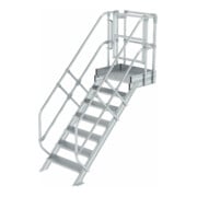 Munk Treppen-Modul Aluminium geriffelt 7 Stufen-3