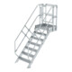 Munk Treppen-Modul Aluminium geriffelt 7 Stufen-3