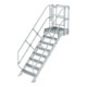Munk Treppen-Modul Aluminium geriffelt 8 Stufen-1