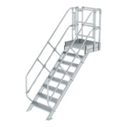 Munk Treppen-Modul Aluminium geriffelt 8 Stufen