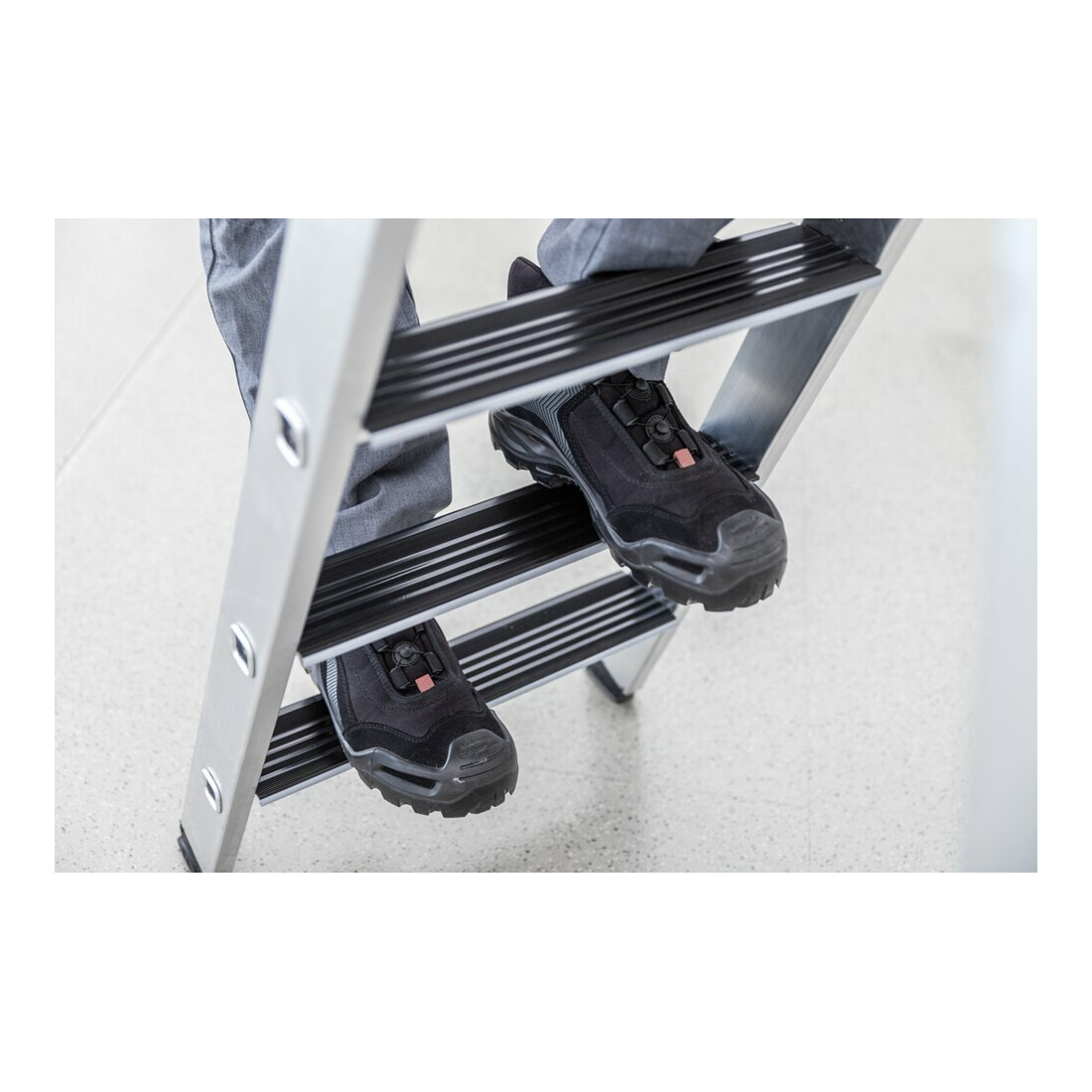 MUNK Trittauflage clip-step relax Meterware, grau