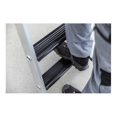 MUNK Trittauflage clip-step relax Meterware, grau