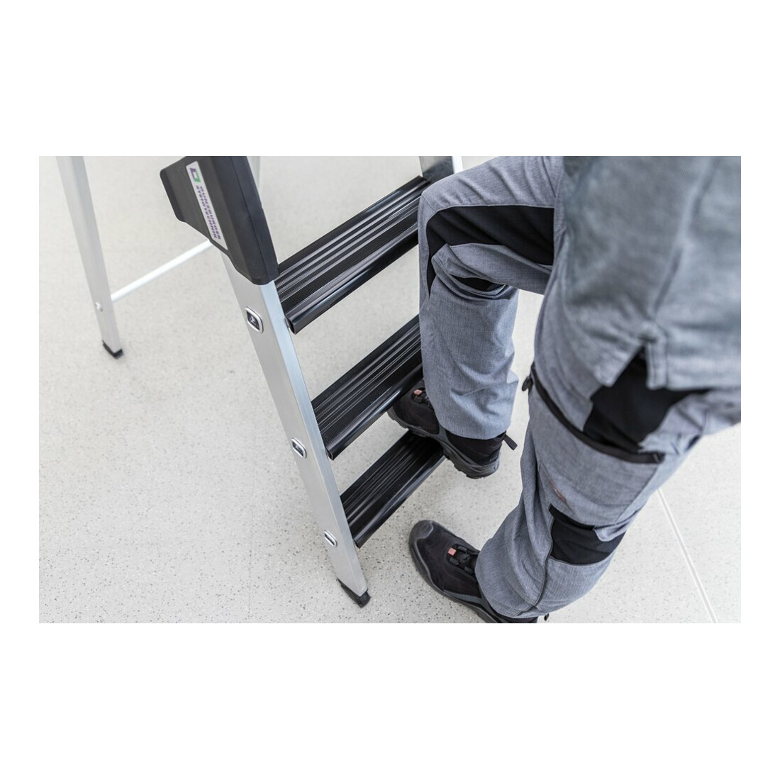 MUNK Trittauflage clip-step relax Meterware, grau