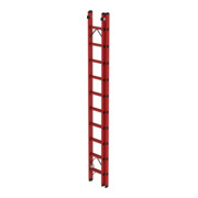 MUNK Vollkunststoff-Schiebe/Seilzugleiter 2-teilig 2 x 10 Sprossen-2