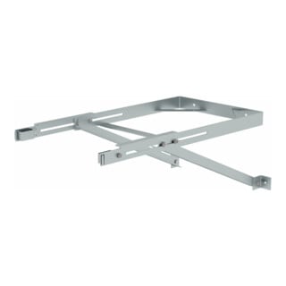 Munk Wandhalter U-Bügel, verstellbar 750-950mm, Stahl verzinkt