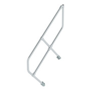 MUNK zweiter Handlauf Aluminium-Treppe mit Stufen 45°