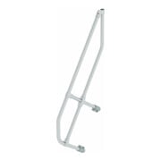 MUNK zweiter Handlauf Aluminium-Treppe mit Stufen 60°