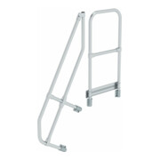 MUNK zweiter Handlauf Aluminium-Treppe Plattform 60°