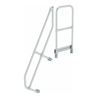 MUNK zweiter Handlauf Aluminium-Treppe Plattform 60°