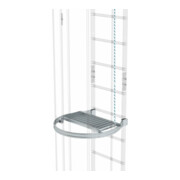 MUNK Zwischenplattform klappbar Aluminium blank