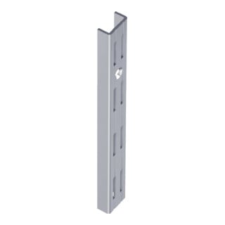 Mur. L.500mm blanc STA perforation double rangée
