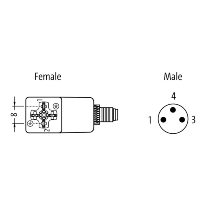 murrelektronik Adaptateur M8 pièces 7000-88975-0000000